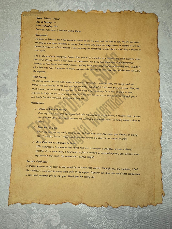 Becca - The Scrolls of Souls