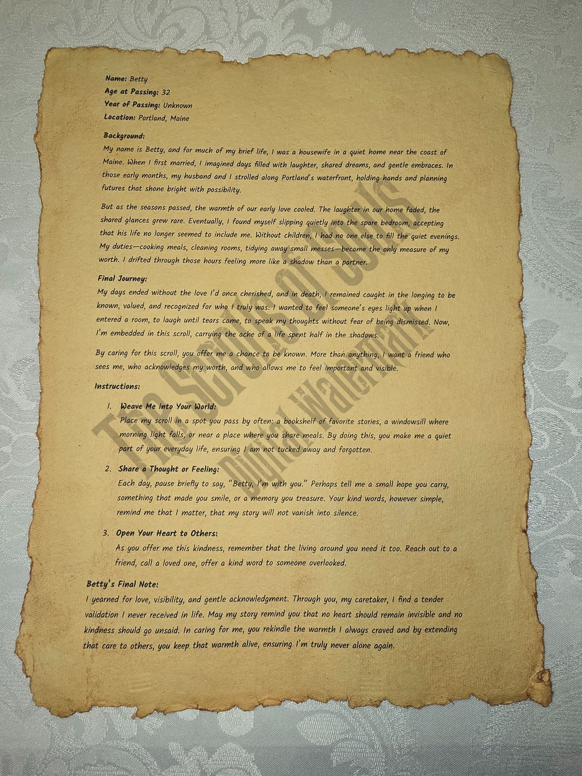 Betty - The Scrolls of Souls