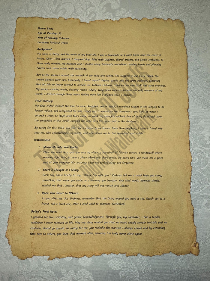 Betty - The Scrolls of Souls