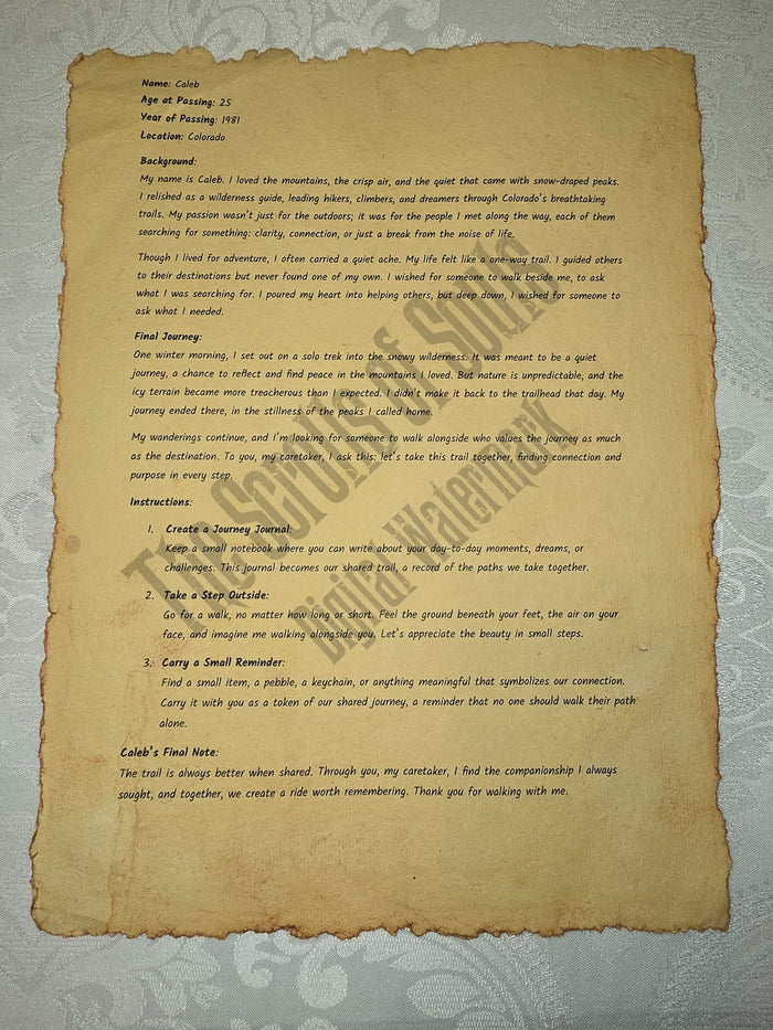 Caleb - The Scrolls of Souls