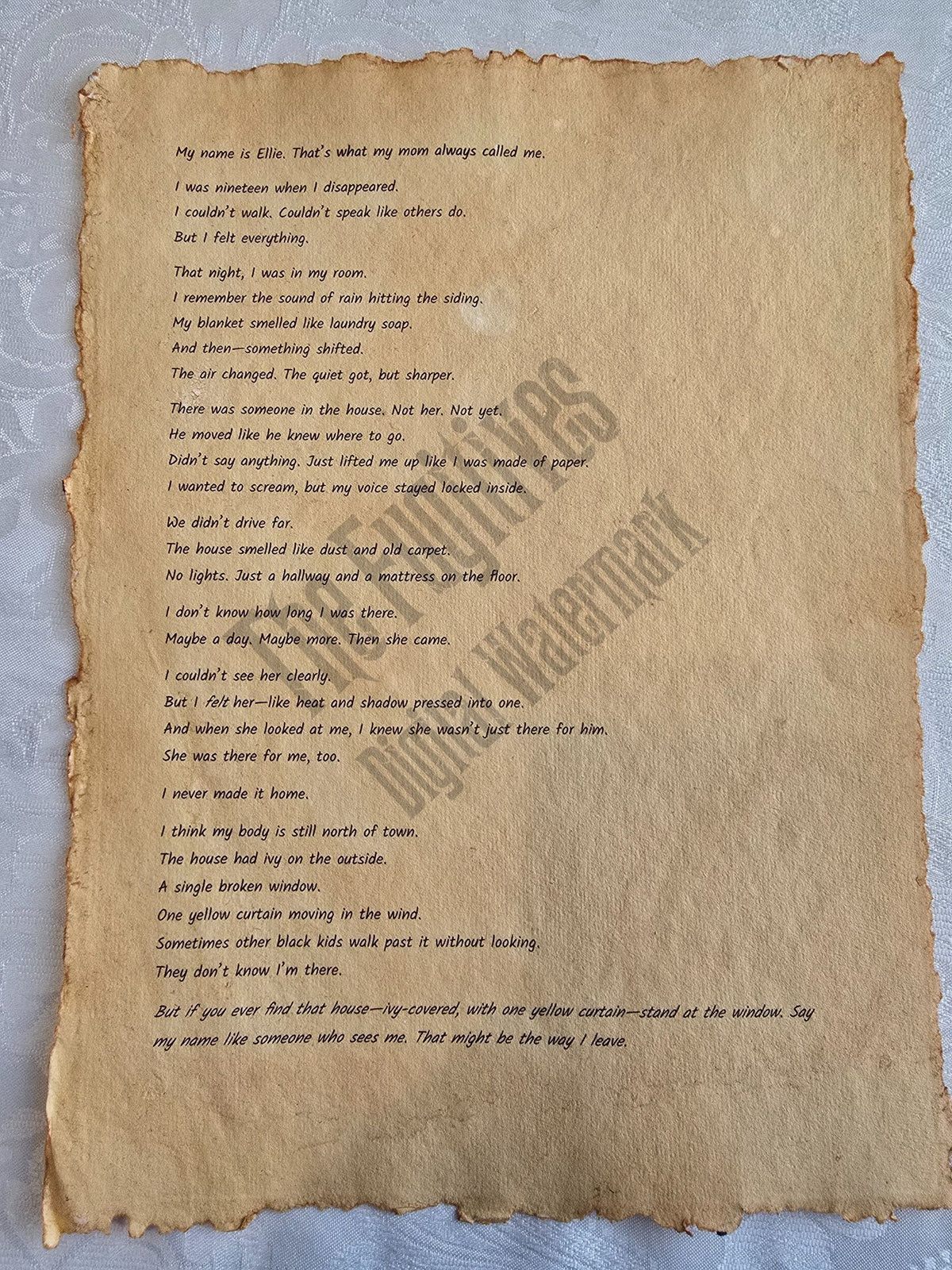 Ellie - The Fugitives