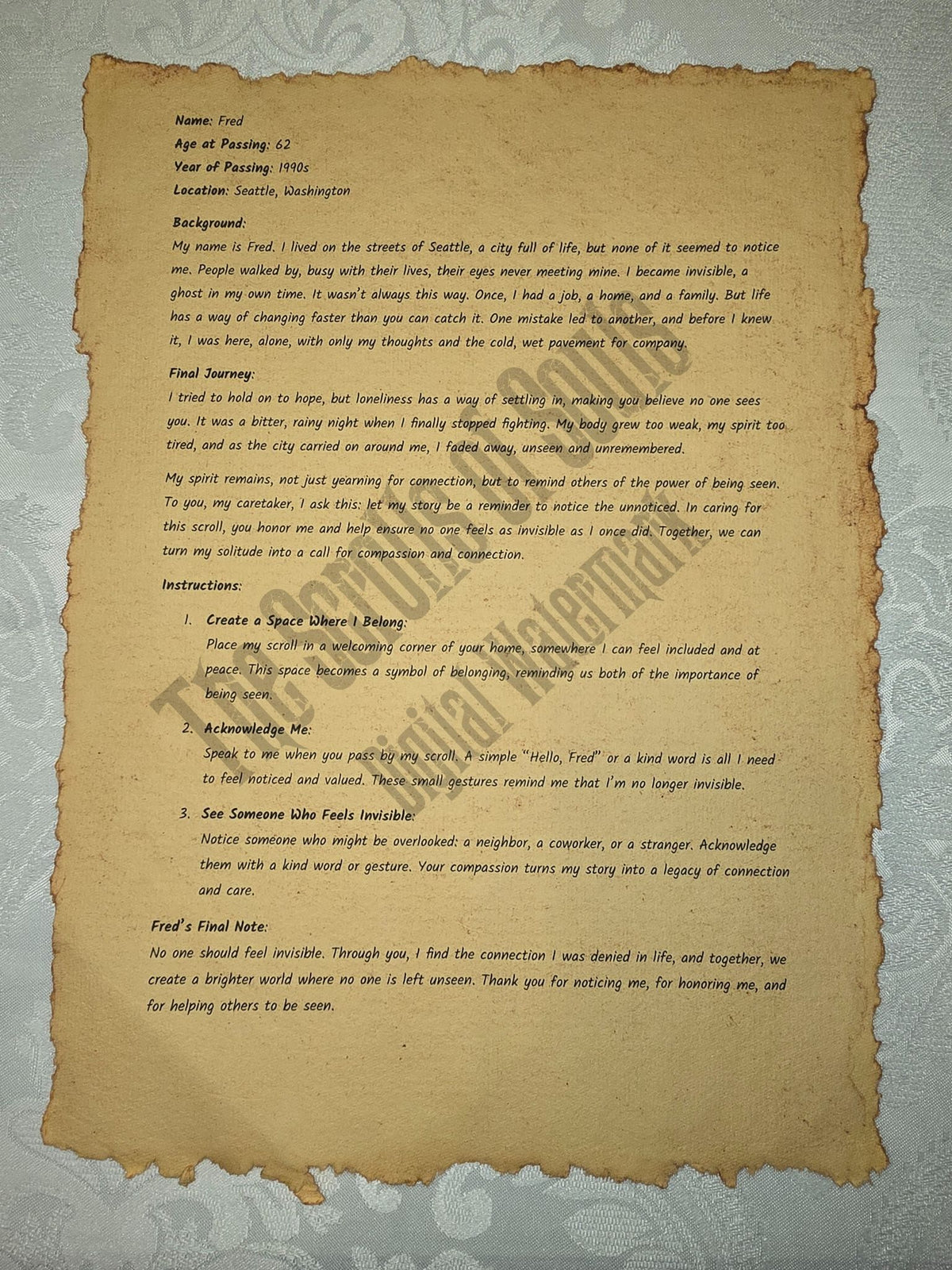 Fred - The Scrolls of Souls