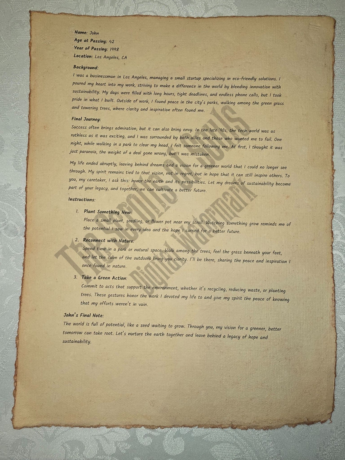 John - The Scrolls of Souls