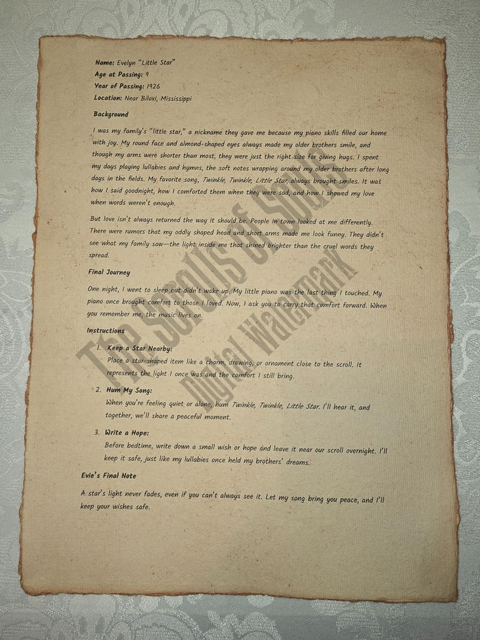 Little Star - The Scrolls of Souls