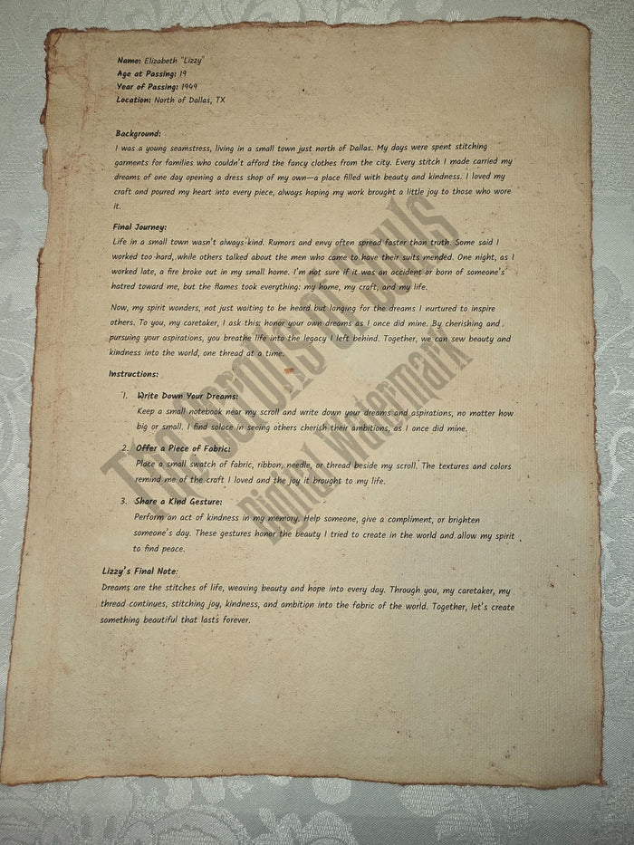 Lizzy - The Scrolls of Souls