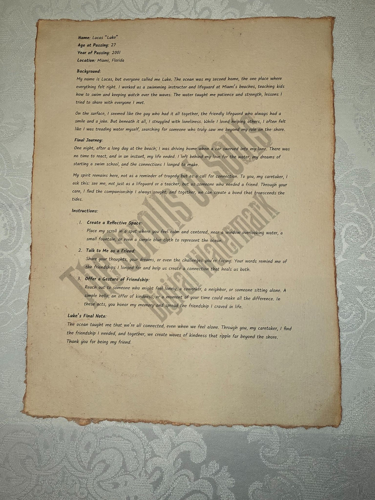 Luke - The Scrolls of Souls