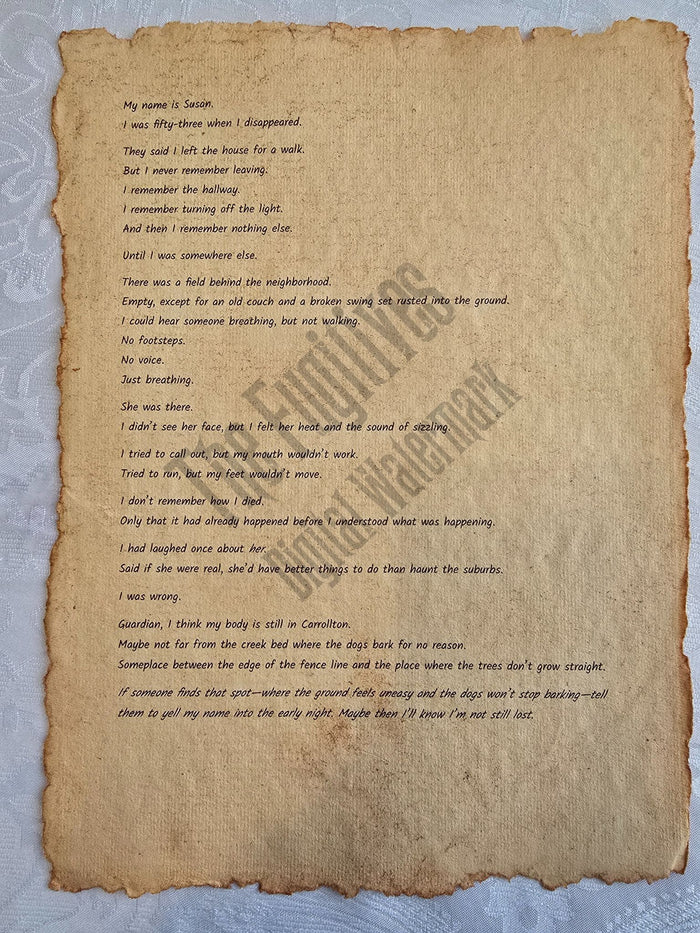 Susan - The Fugitives