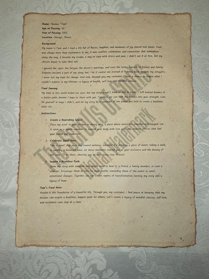 Tom - The Scrolls of Souls