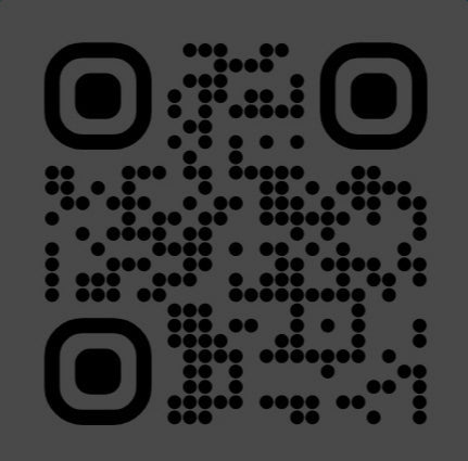 A dark-themed QR code with rounded edges and dotted patterns against a gray background. This image is titled 'Candle Face Chronicles: QR Codes and a Box of Fugitives,' and is associated with Candle Face Chronicles, representing a mysterious puzzle or clue
