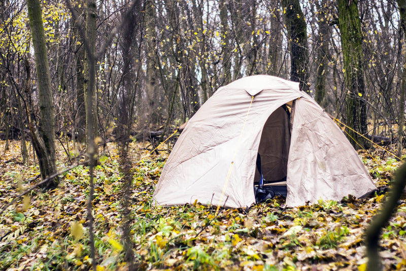 From the journal entry 'Candle Face Victim #5: Skeptics in the After,' this image depicts an abandoned tent in the woods—silent, empty, and waiting. It represents the moment a skeptic comes face to face with Candle Face and the reality she once dismissed,